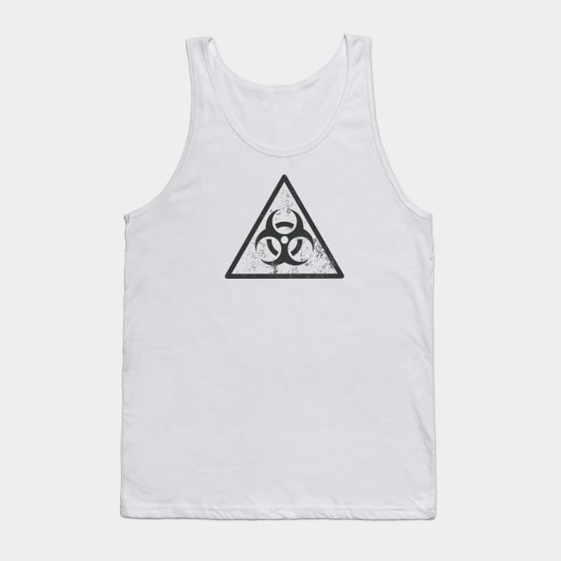 Biological hazard symbol Tank Top by Polyart